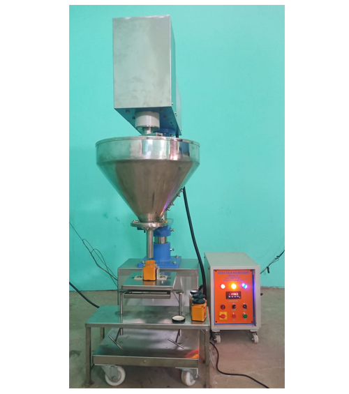 Semi Automatic Powder Filling Machine With Wayematric Type