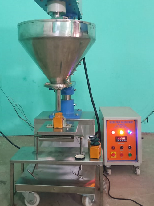 semi automatic augar filling in container bottle-2